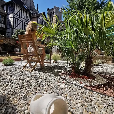 Le Papillon De La Cathedrale - Calme - Jardin - Wifi Apartment *